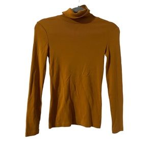 J.Crew Mustard Turtleneck XXS